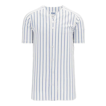 Pinstripe Full-Button Jersey