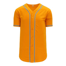 Load image into Gallery viewer, Pro Full Button Down Gold-White-Forest Jersey
