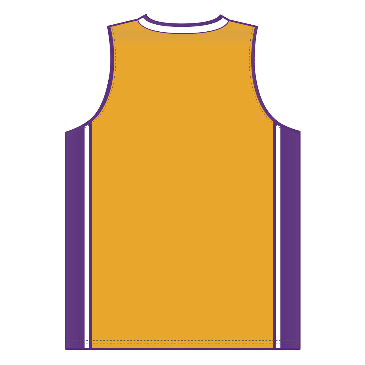 Dry-Flex Pro Style Basketball Jersey-Gold-Purple-White