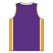Load image into Gallery viewer, Dry-Flex Pro Style Basketball Jersey-Purple-Gold-White
