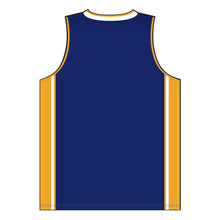 Load image into Gallery viewer, Dry-Flex Pro Style Basketball Jersey-Navy-Gold-White

