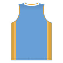 Load image into Gallery viewer, Dry-Flex Pro Style Basketball Jersey-Sky-Gold-White
