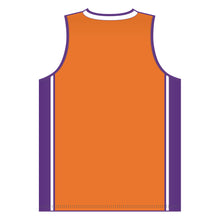 Load image into Gallery viewer, Dry-Flex Pro Style Basketball Jersey-Orange-Purple-White
