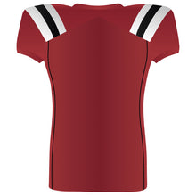 Load image into Gallery viewer, Augusta TForm Football Jersey Red-Black
