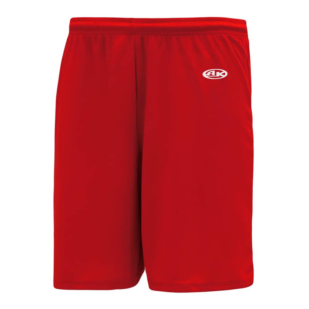 BS1300 Red Basketball Shorts