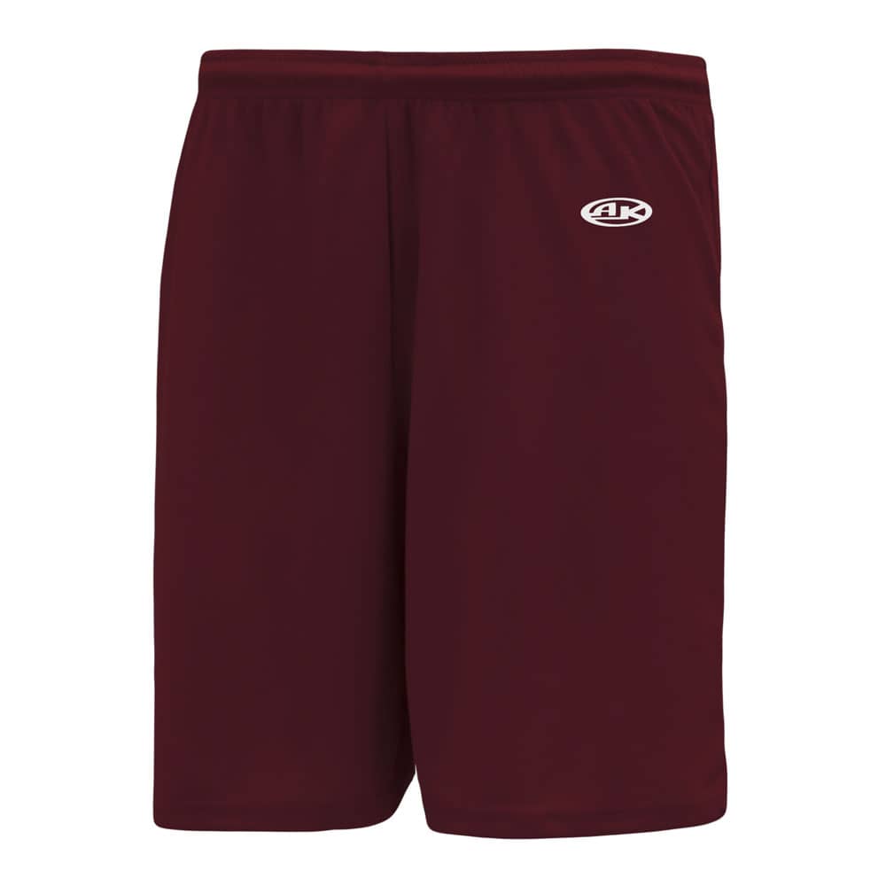 BS1300 Maroon Basketball Shorts