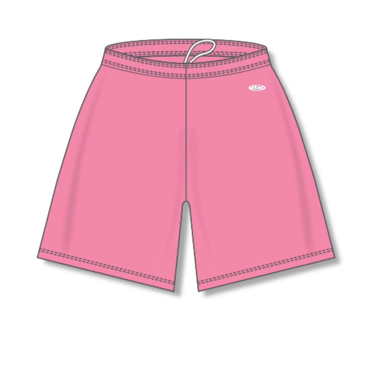 Solid Dry Flex Pink Basketball Shorts