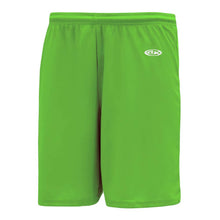 Load image into Gallery viewer, BS1300 Lime Green Basketball Shorts
