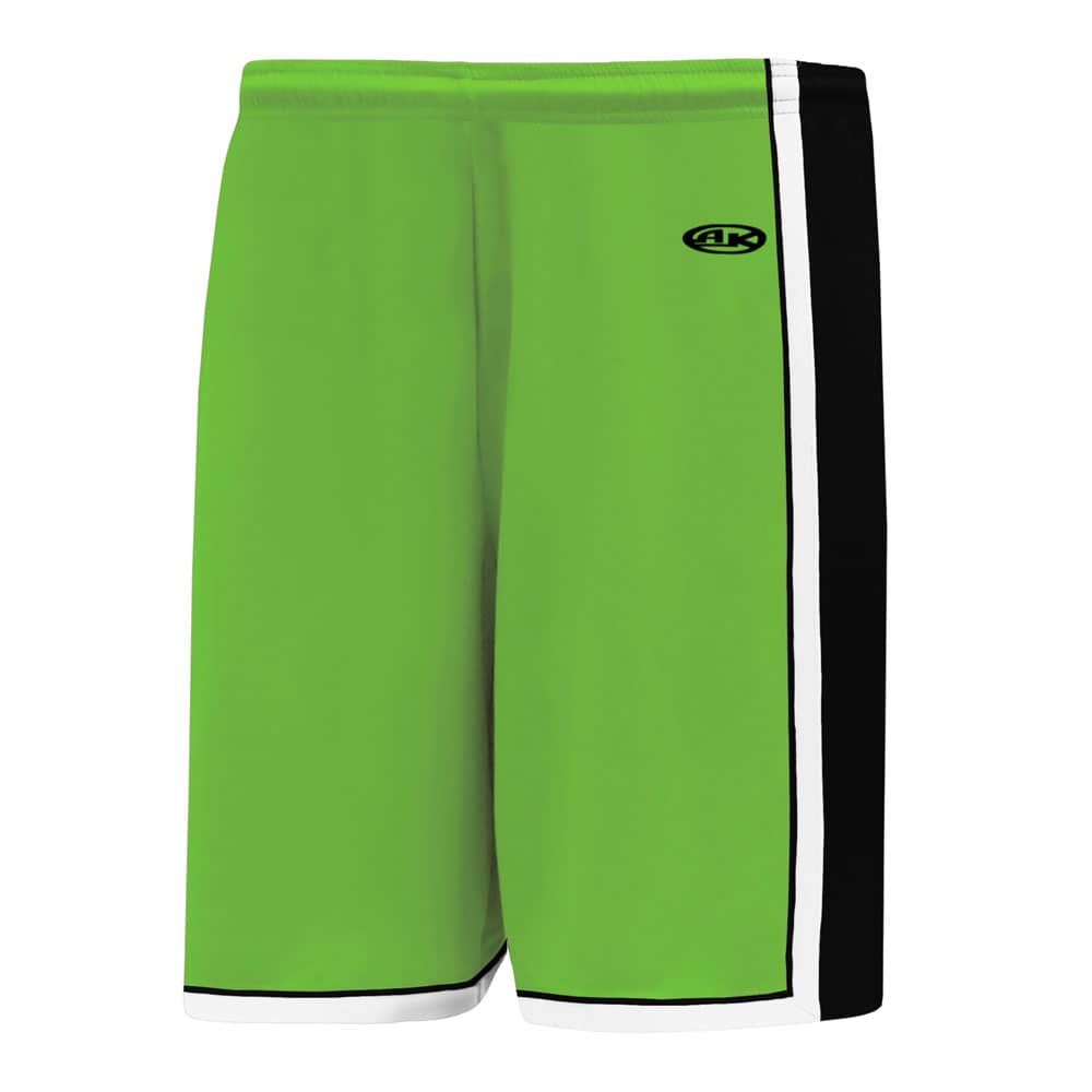 Pro BS1735 Basketball Shorts Lime Green-Black-White