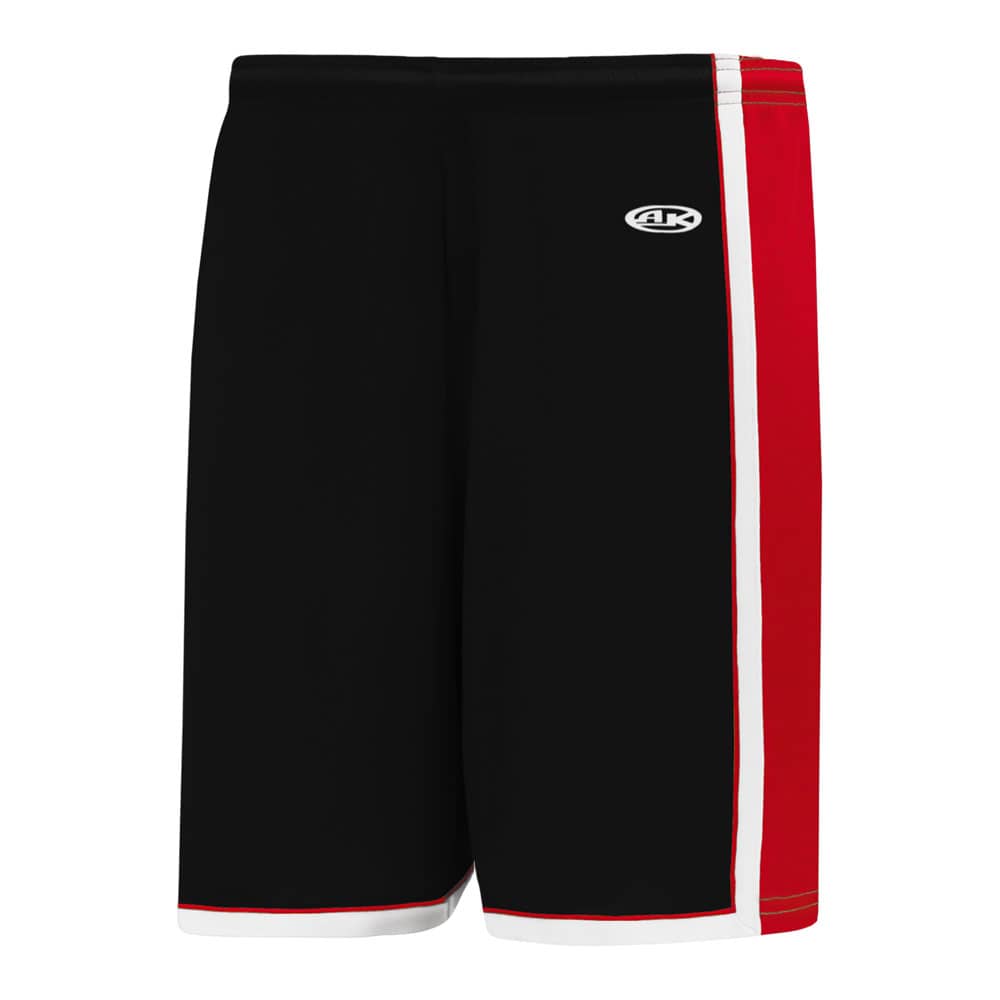 Pro BS1735 Basketball Shorts Black-Red-White