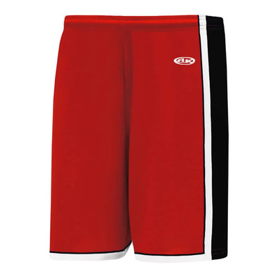 Pro BS1735 Basketball Shorts Red-Black-White