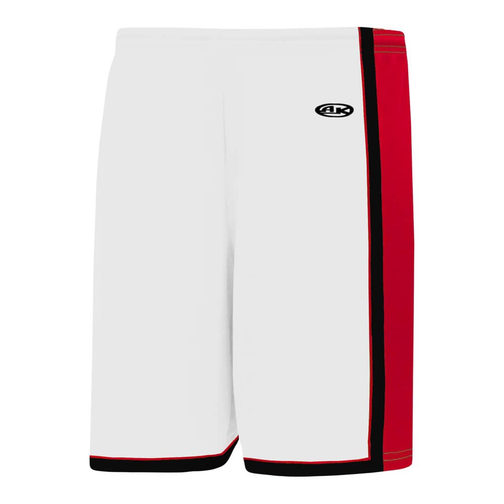 Pro BS1735 Basketball Shorts White-Red-Black