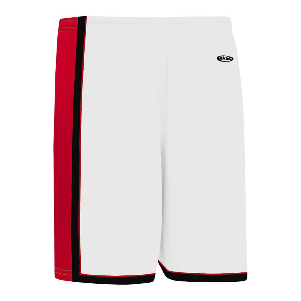 Pro BS1735 Basketball Shorts White-Red-Black