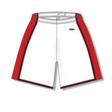 Load image into Gallery viewer, Dry-Flex Pro Style Basketball Shorts-White-Red-Black
