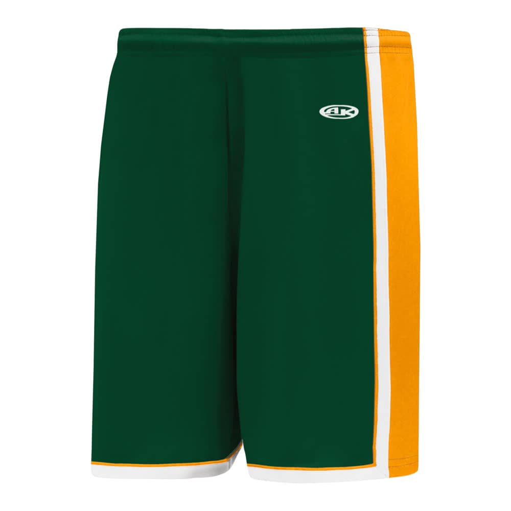 Pro BS1735 Basketball Shorts Green-Gold-White