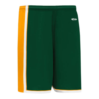 Pro BS1735 Basketball Shorts Green-Gold-White