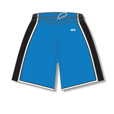 Dry-Flex Pro Style Basketball Shorts-Pro Blue-Black-White
