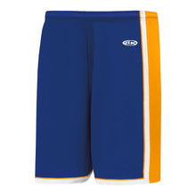 Load image into Gallery viewer, Pro BS1735 Basketball Shorts Royal-Gold-White
