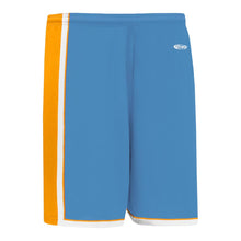 Load image into Gallery viewer, Pro BS1735 Basketball Shorts Sky Blue-Gold-White
