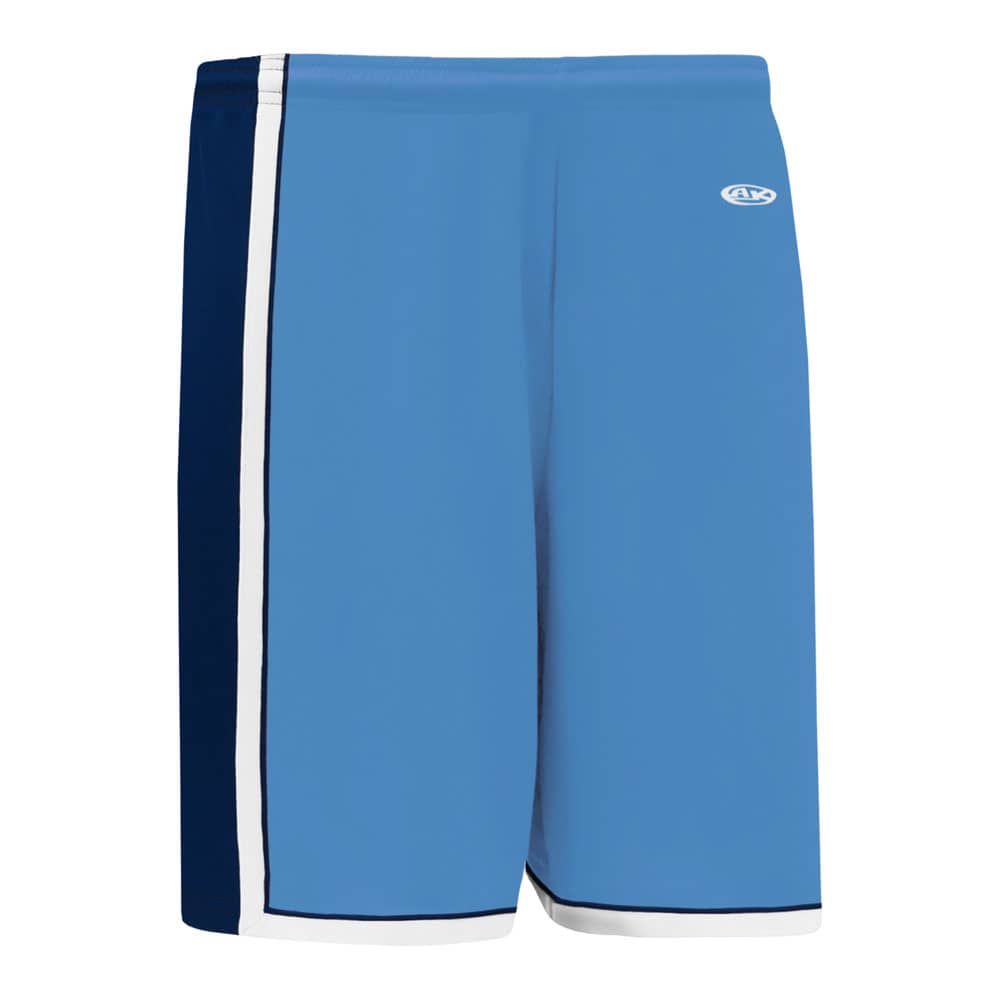 Pro BS1735 Basketball Shorts Sky Blue-Navy-White