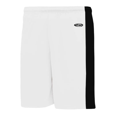 Pro BS9145 Basketball Shorts White-Black