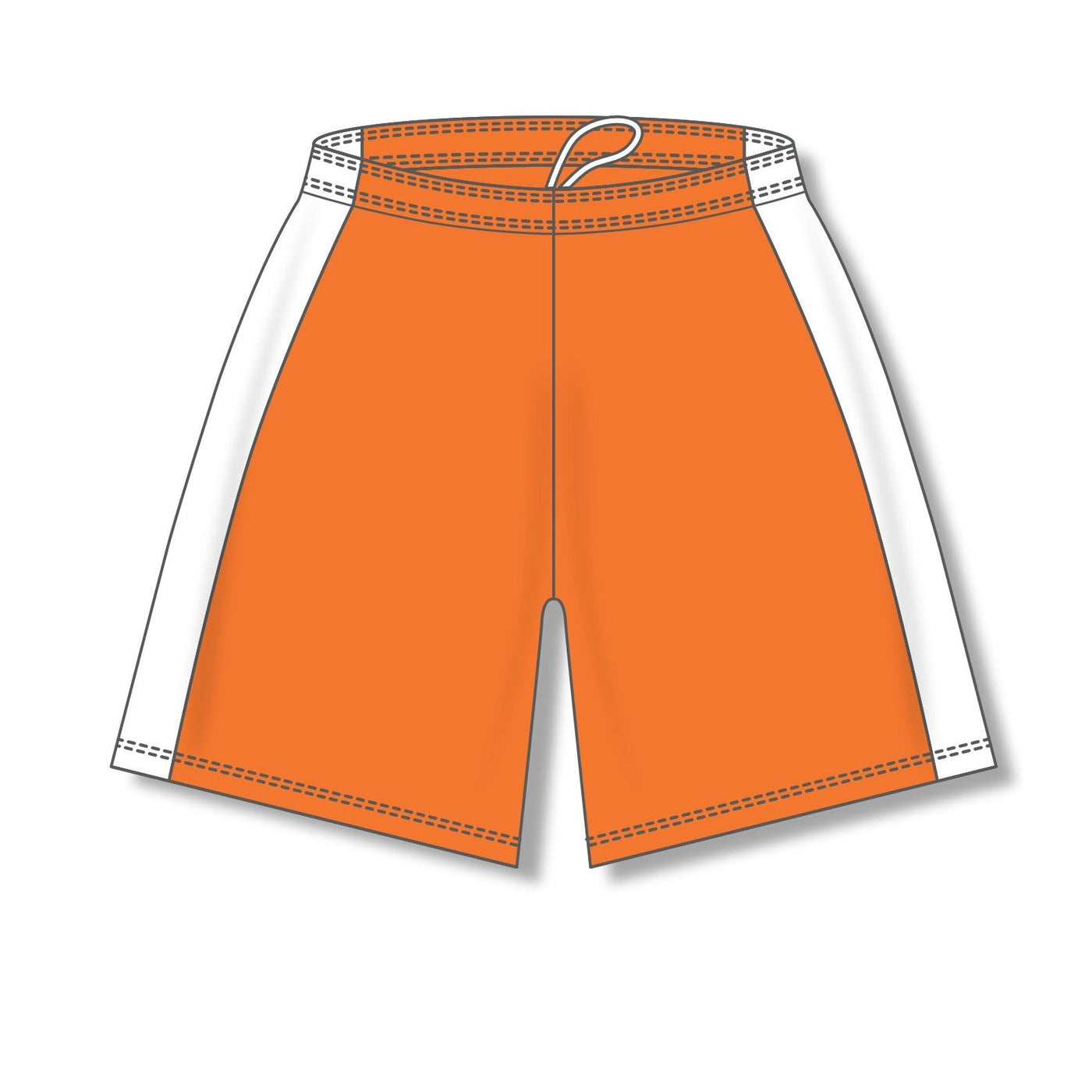 Dry-Flex Orange Basketball Shorts