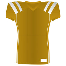 Load image into Gallery viewer, Augusta TForm Football Jersey Gold-White

