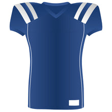 Load image into Gallery viewer, Augusta TForm Football Jersey Royal-White
