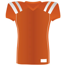 Load image into Gallery viewer, Augusta TForm Football Jersey Orange-White
