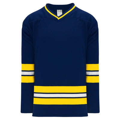 Replica Classic Style Michigan Navy Hockey Jersey