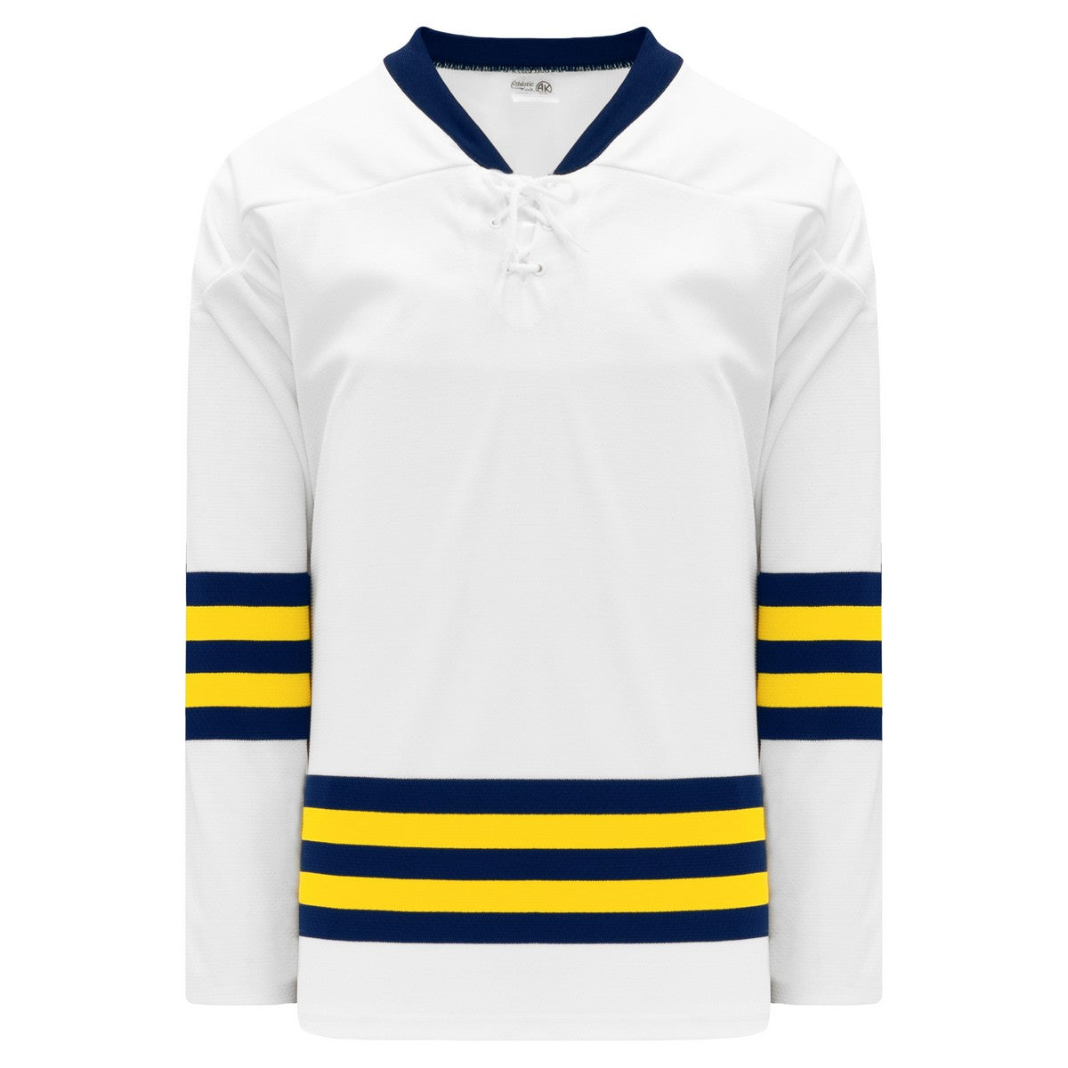 Replica Classic Style Michigan White Hockey Jersey