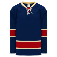 Load image into Gallery viewer, Replica Vintage Style New York Rangers Dark Hockey Jersey
