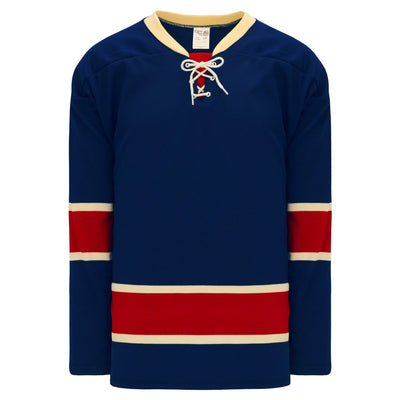 Replica New York Rangers Heritage Navy Hockey Jersey