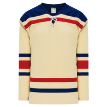 Load image into Gallery viewer, Replica Vintage Style New York Rangers Cream Hockey Jersey
