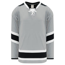 Load image into Gallery viewer, Replica Premier Style Los Angeles Kings Grey Stadium Hockey Jersey
