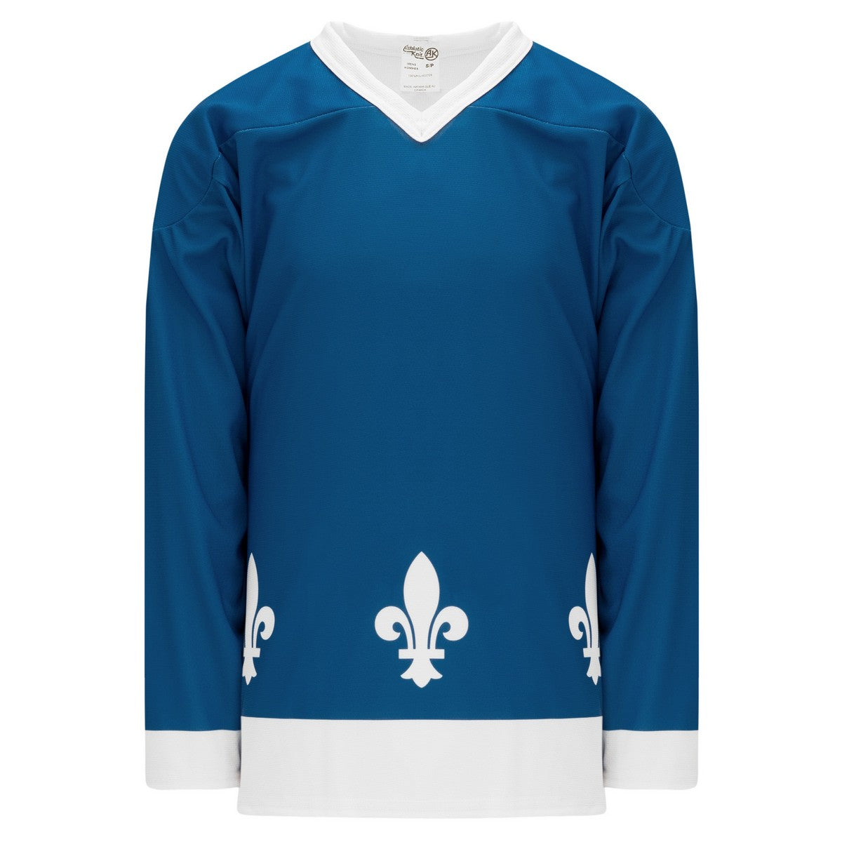 Replica Classic Style Quebec Nordiques Blue Hockey Jersey