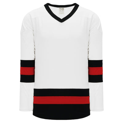 League Series H6500 Jersey White-Red