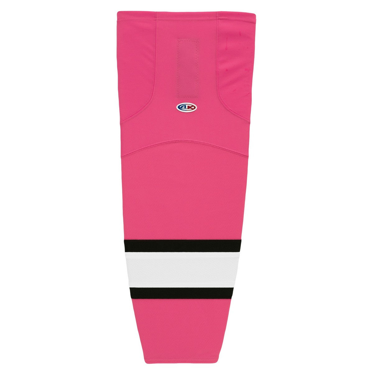 Striped Dry-Flex Moisture Wicking Pink/White/Black Hockey Socks