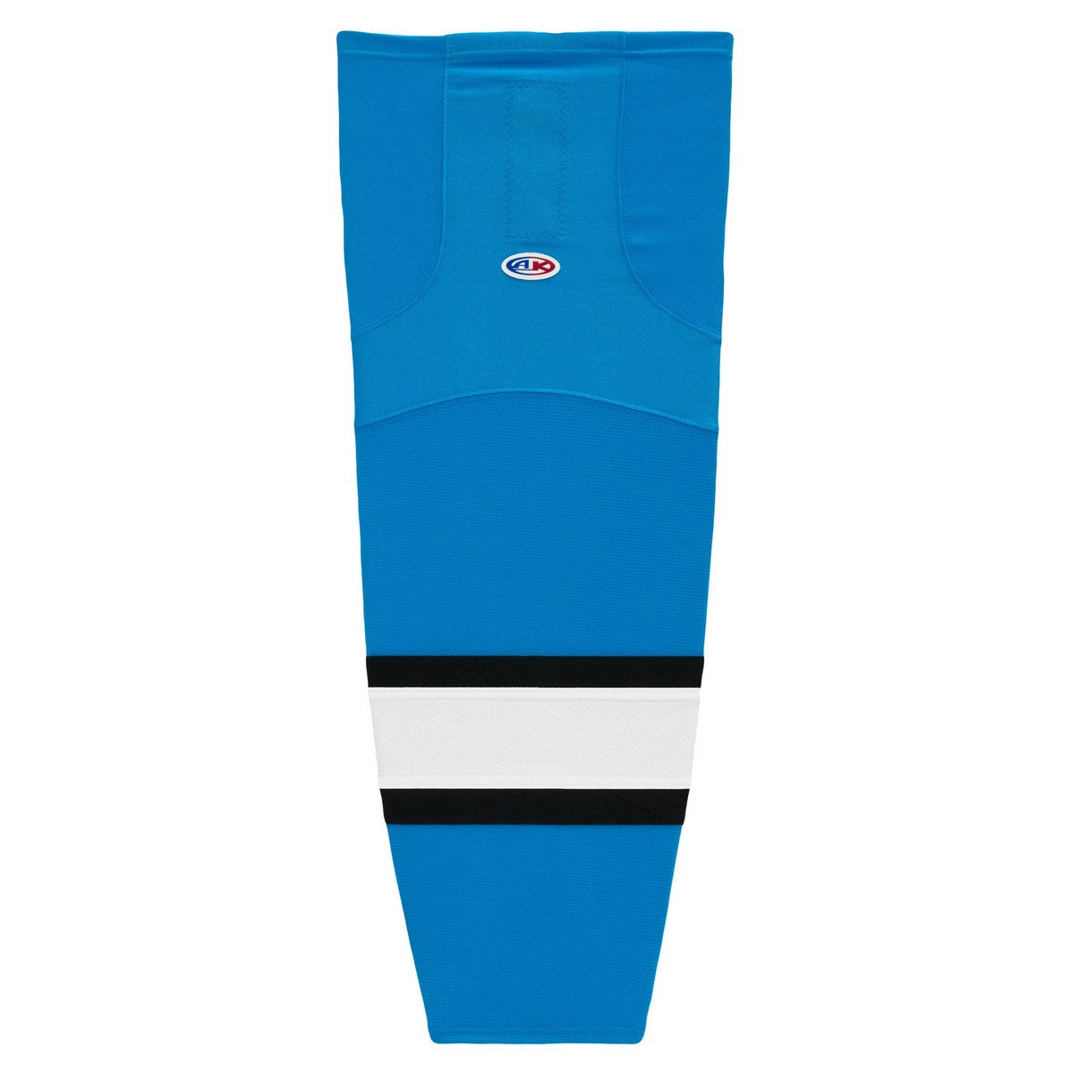 Striped Dry-Flex Moisture Wicking Blue/White Hockey Socks