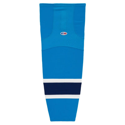 Striped Dry-Flex Moisture Wicking Pro Blue/Navy Hockey Socks