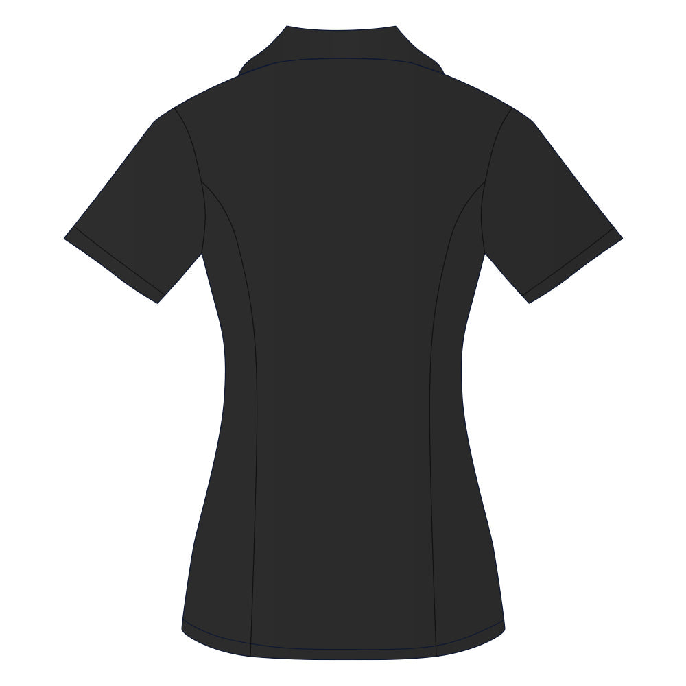 Ladies Everday Short Sleeve Shirt Black