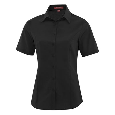 Ladies Everday Short Sleeve Shirt Black