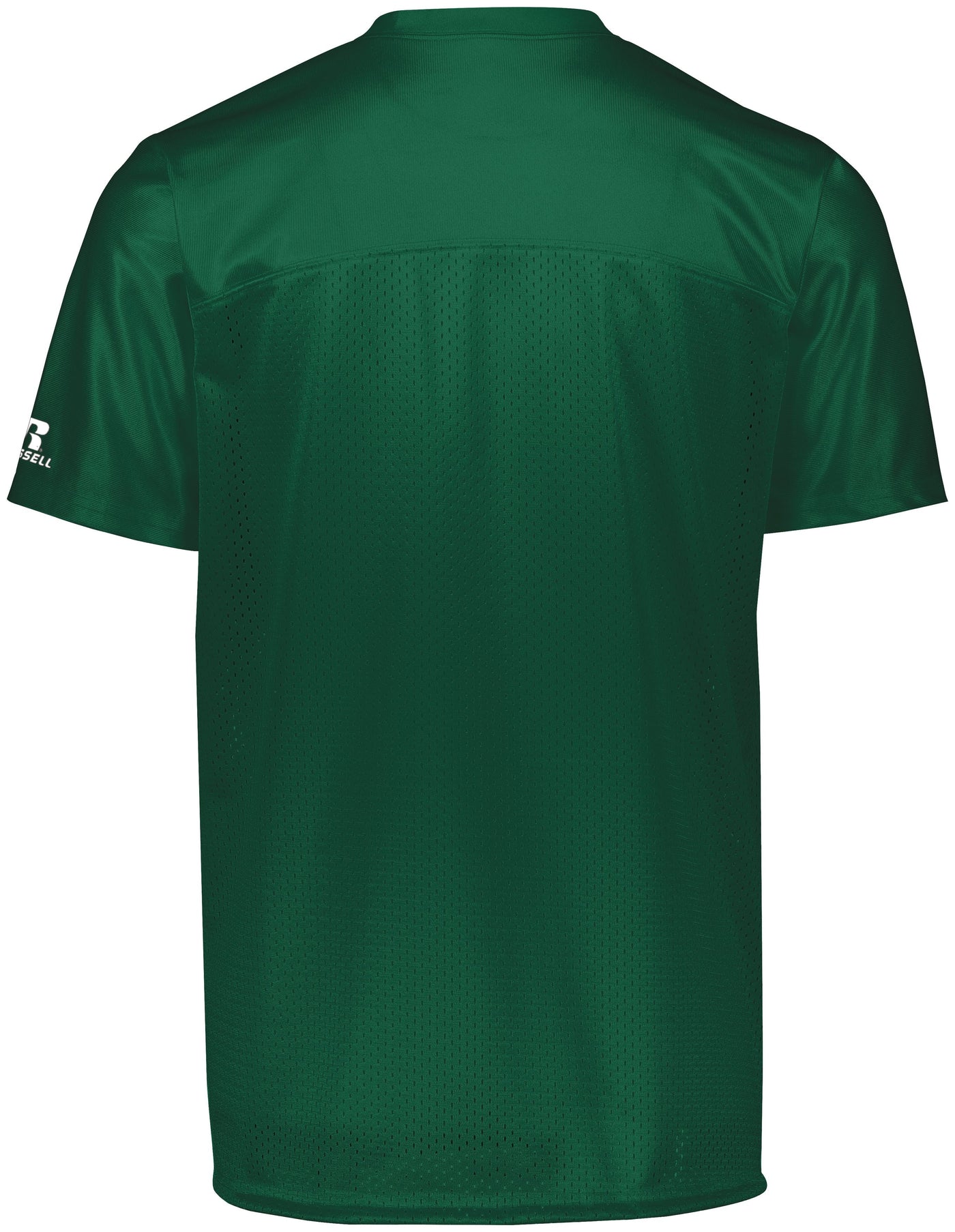 Solid Green Flag Football Jersey