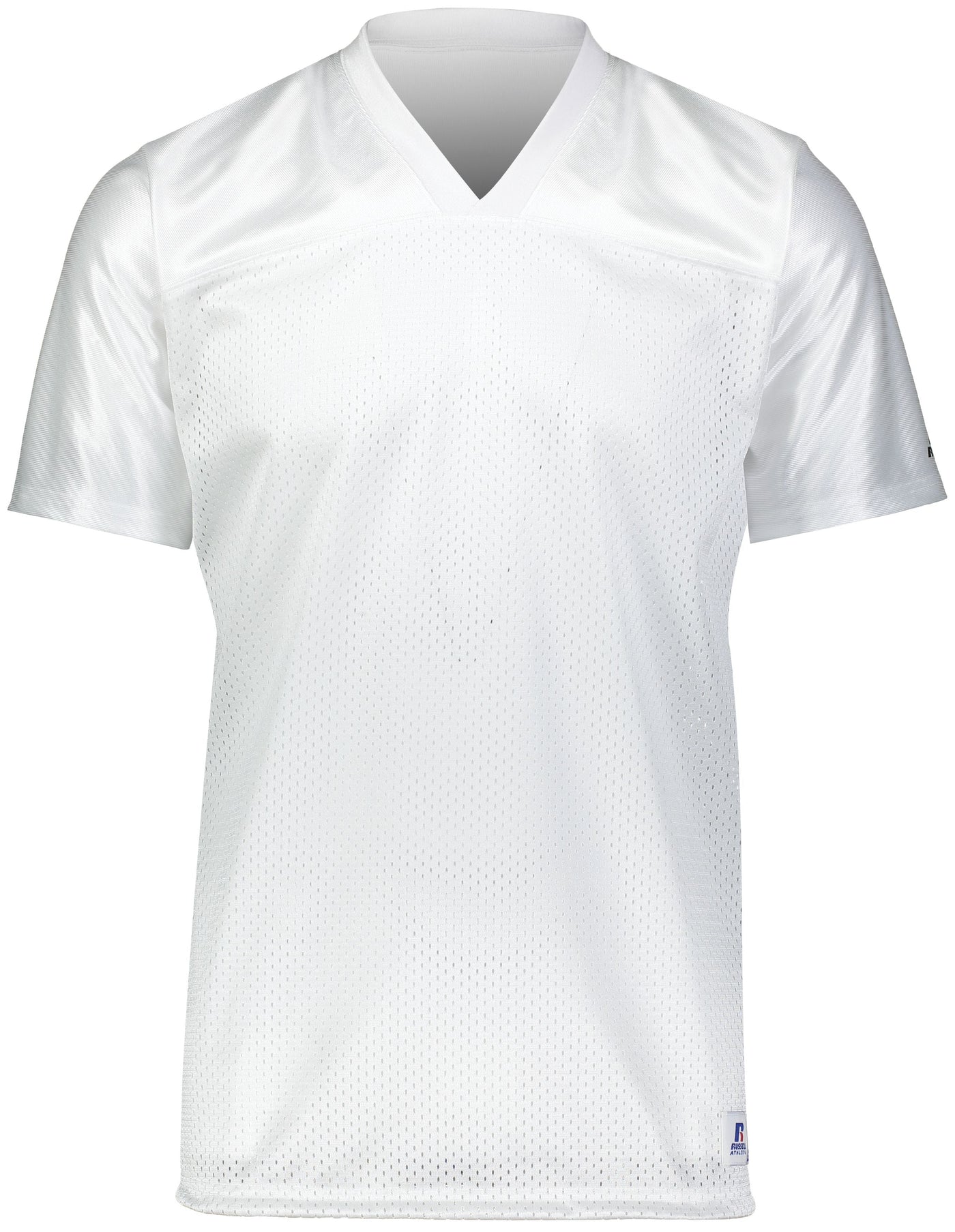 Solid White Flag Football Jersey