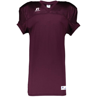 Russell Stretch Mesh Maroon Game Jersey