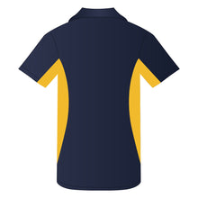 Load image into Gallery viewer, Snag Resistant Colour Block Sport Shirt True Navy-Gold
