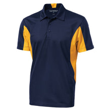 Load image into Gallery viewer, Snag Resistant Colour Block Sport Shirt True Navy-Gold
