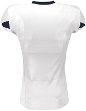 Load image into Gallery viewer, Russell Waist Length White-Navy Football Jersey
