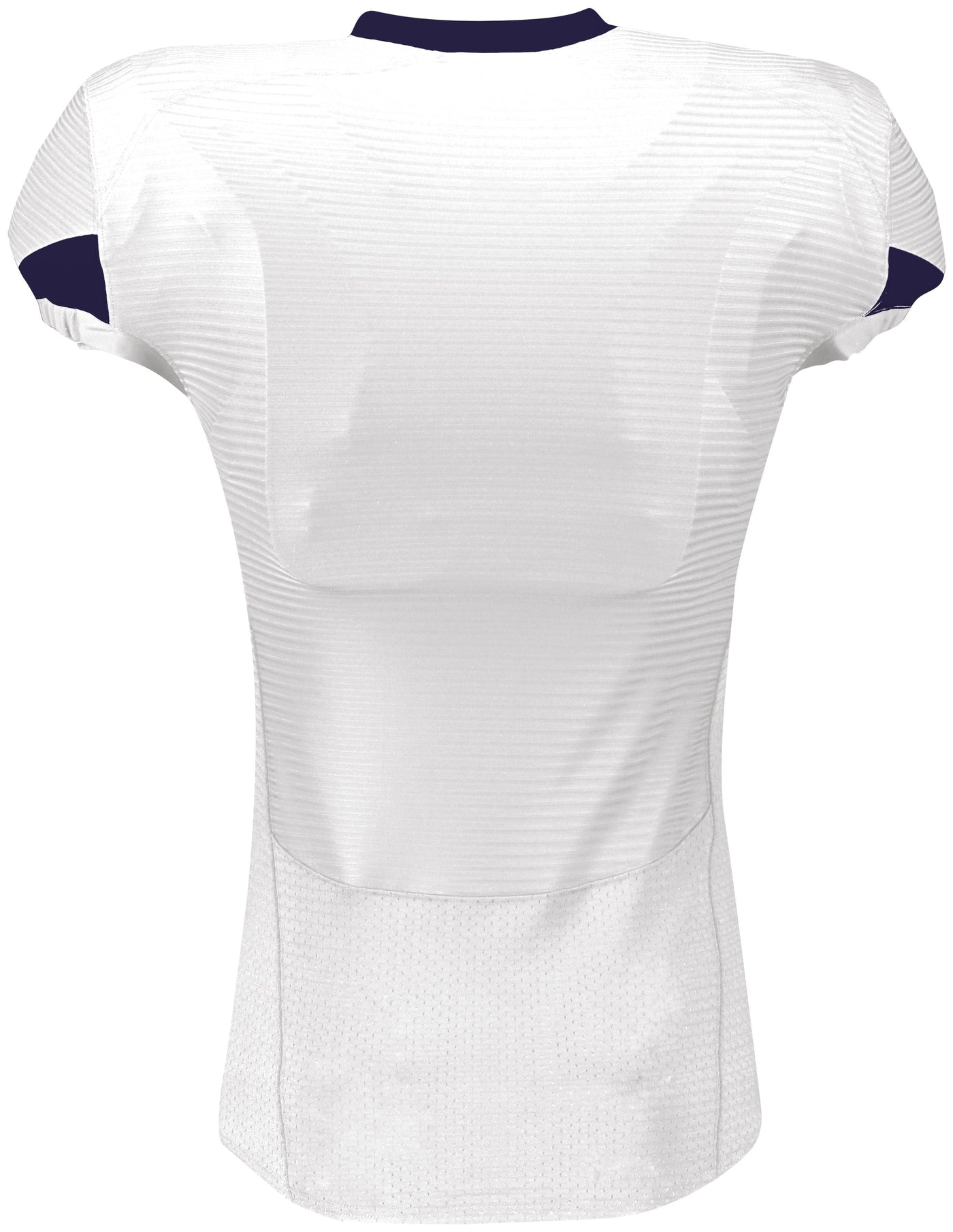 Russell Waist Length White-Purple Football Jersey